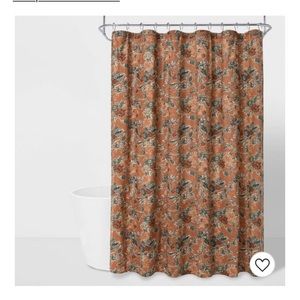 Brand New Threshold Daisy Vine Shower Curtian